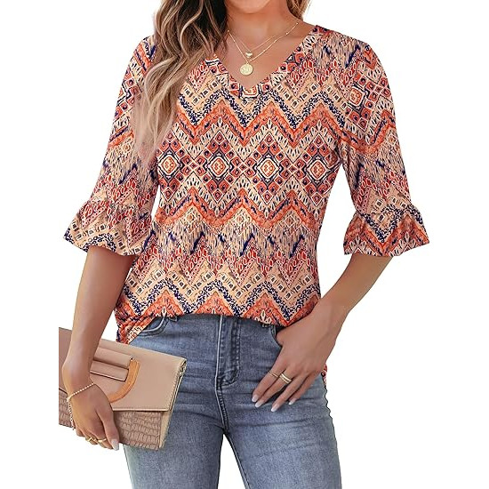 بي ام جيه ال بلوزة نسائية بيضاء