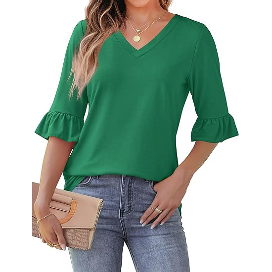 بي ام جيه ال بلوزة نسائية بيضاء